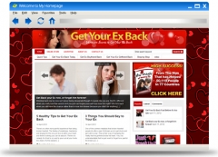 Get Your Ex Back Blog Theme